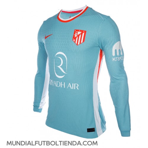 Camiseta Atletico Madrid Segunda Equipación Replica 2024-25 mangas largas